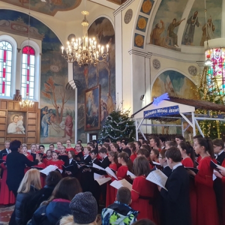 Koncert kolęd w kościele pod wezwaniem św. Jakuba Apostoła w Imielnicy w Płocku 05.01.2020 